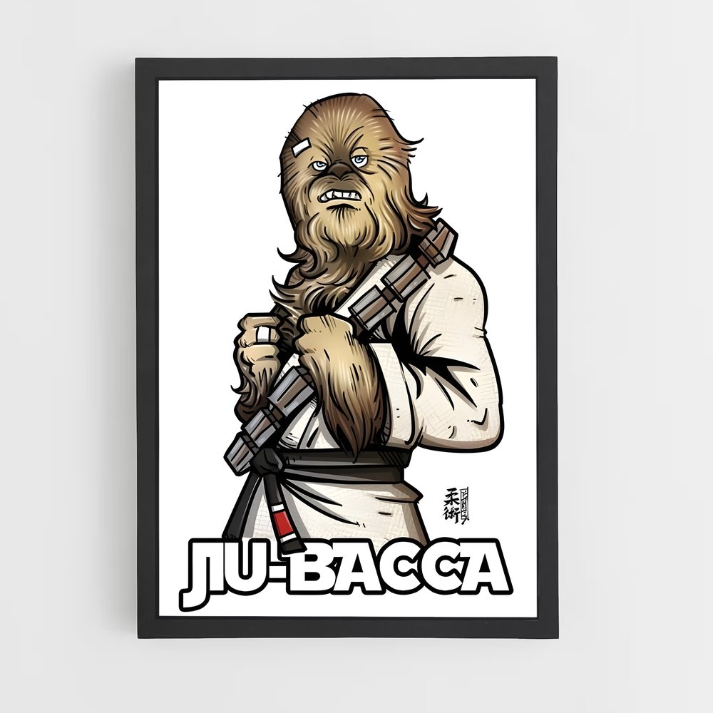 Poster Bjj Badass – affiche Jiu-jitsu brésilien (vue 2)